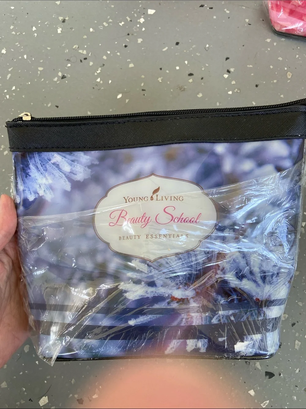 Young Living Floral Cosmetic Pouch Set of (4) Fall, Winter, Spring & Summer